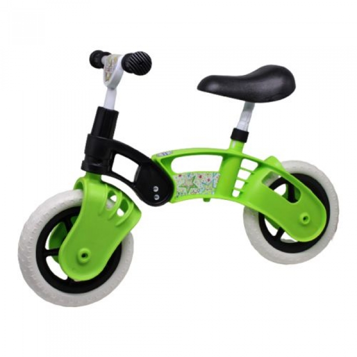 Велобег черно-зеленый, STAR BIKE, колеса 10