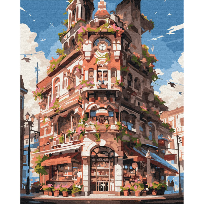 Картина по номерам «Токийские апартаменты 2», в термопакете 40*50см, ТМ Brushme, Украина