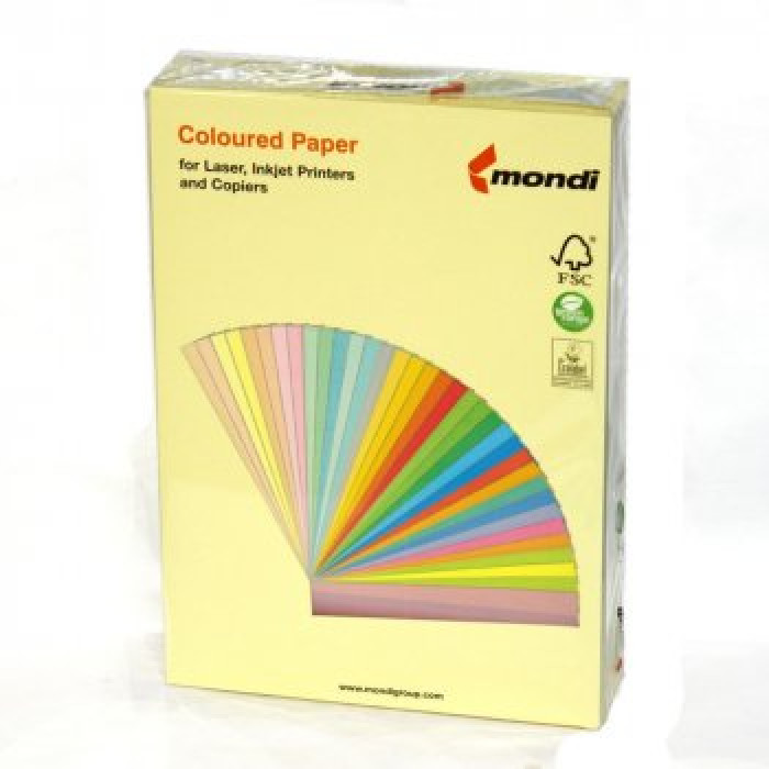 Цветная бумага Mondi Coloured A4 80г/м2