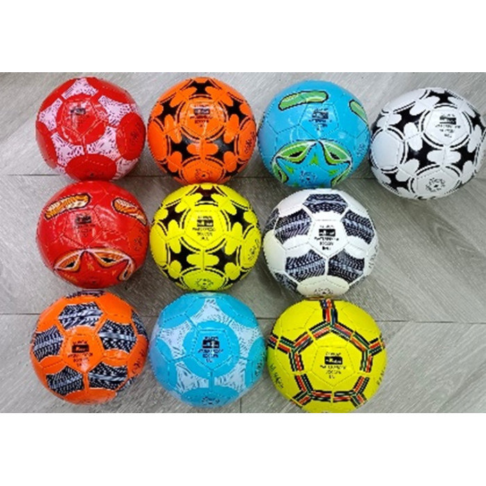 Мяч футбольный №5, PVC 270 грамм, 8 mix (100шт)
