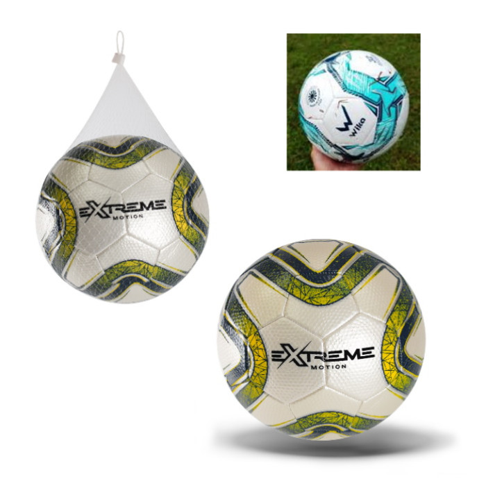 Мяч футбольный №5, TPU, 350 грамм, 1 цвет, сетка+игла (60шт)