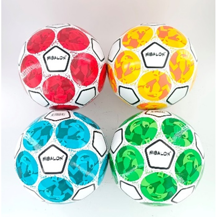 Мяч футбольный №5, PVC 270 грамм, 7 mix (100шт)