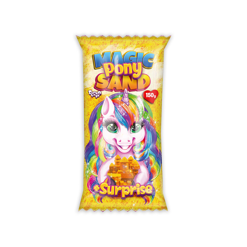 Кинетический песок «Magic Pony Sand» 150г (40шт)