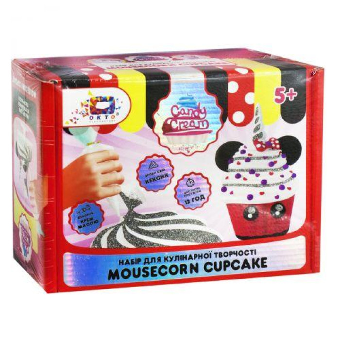 Набор для кулинарного творчества «Mousecorn Cupcake», ТМ Candy Cream, в кор. 18*15*9 см