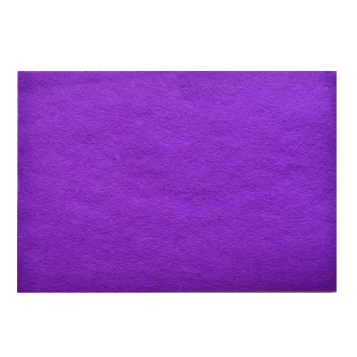 Набор Фетр Santi жесткий, фиолетовый, 21*30см ЦЕНА ЗА 10ШТ