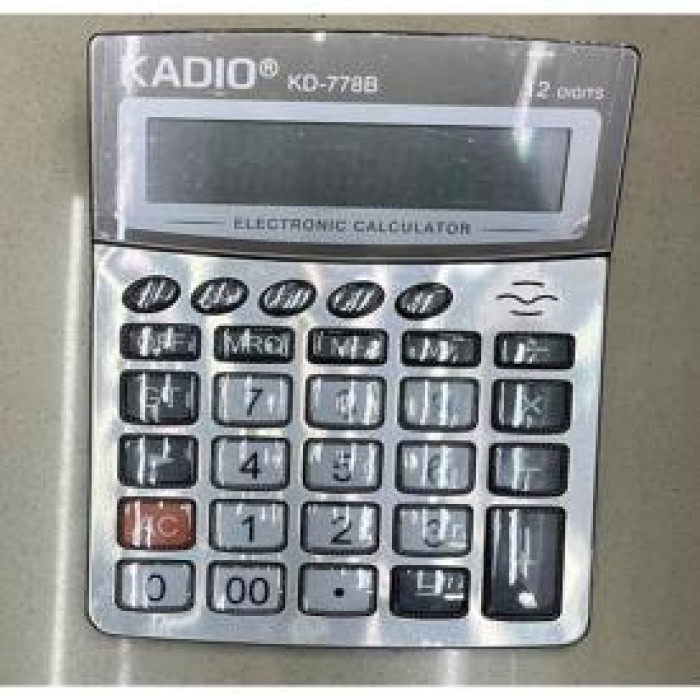 Калькулятор Kadio (12р) в кор.20*16*4см  (60шт)