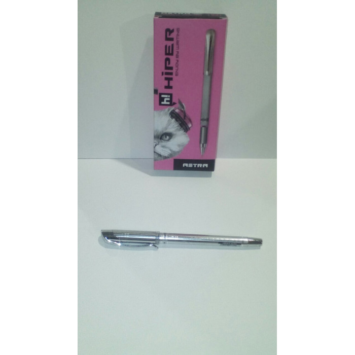 Ручка маслянная Hiper Astra, 0,7мм, синяя  цена за упак.в упак.10 шт., в кор. 15*5*2см