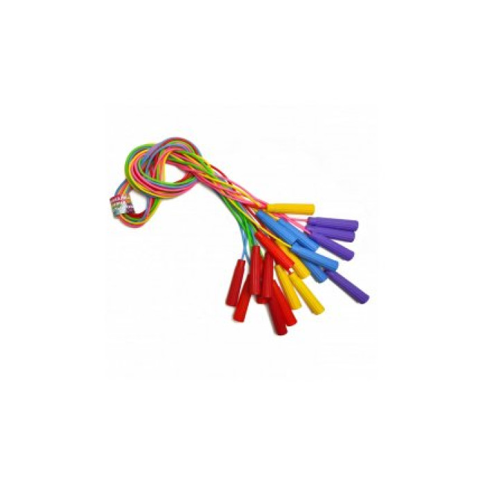 Скакалка резиновая, цветная, 2,8м, ЦЕНА ЗА УП. 10ШТ, ТМ M-toys, Украина