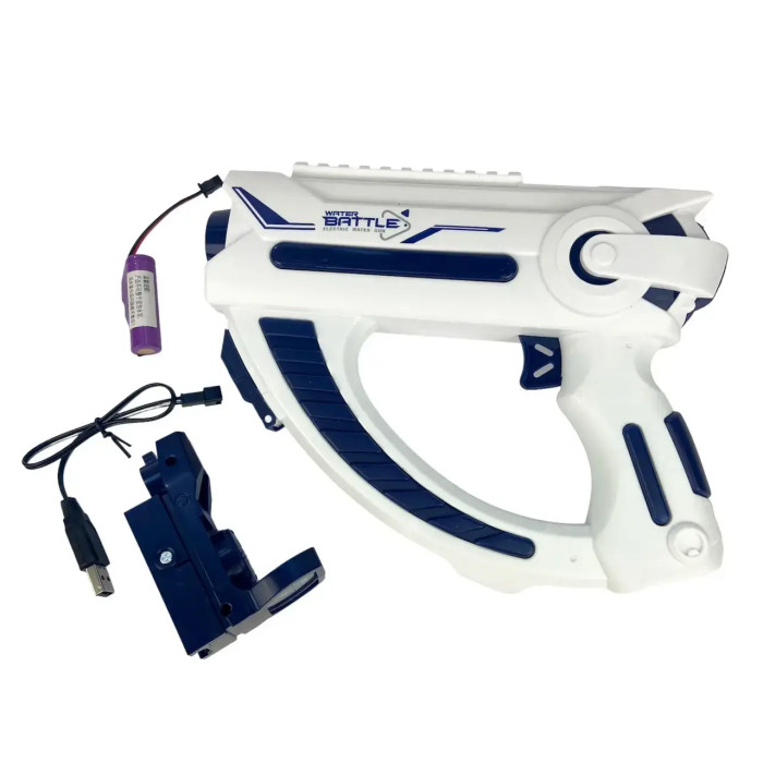 Водный пистолет WATER GUN, аккумулятор, USB заряд, в кор. 25*20*7см