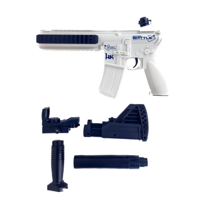 Водный пистолет WATER GUN, аккумулятор, USB зарядное, в кор. 36*21*6см