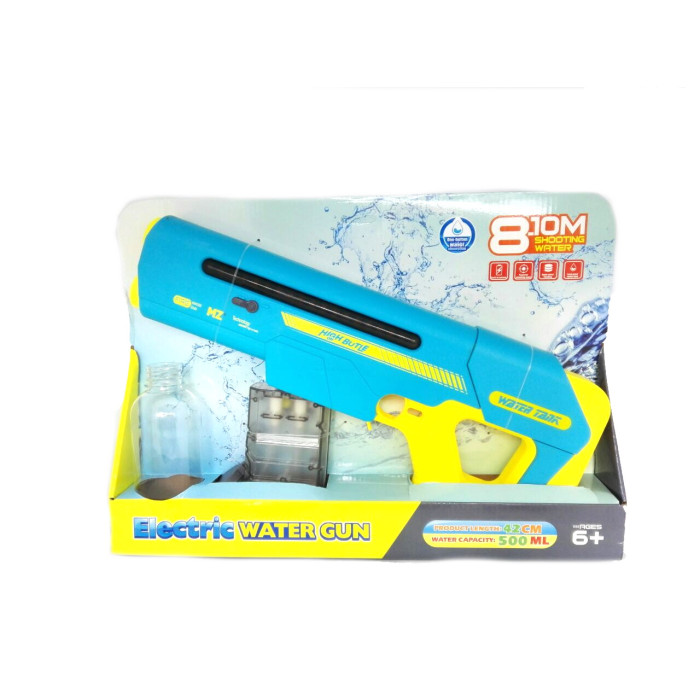 Водяной пистолет WATER GUN, аккумулятор, USB заряд, в кор. 42*31*6см