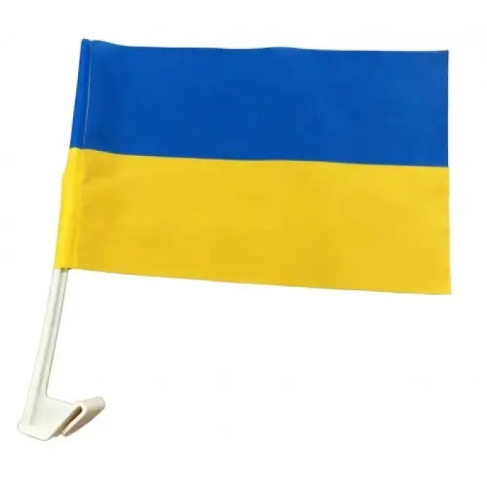 Флаг Украины автомобильный 30*45см