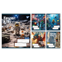 А5/12 кл. Yes Power Play, зошит учнівський шкільний, ціна за 25 шт. //