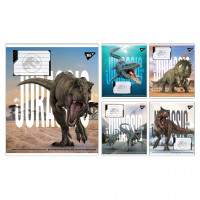 А5/12 кл. Yes JURASSIC WORLD ALIVE, зошит учнівський шкільний, ціна за 25 шт. //