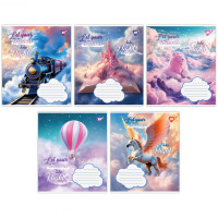 А5/18 кл. Yes Let your dreams, зошит учнів. 25 шт в уп. //