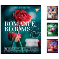 А5/18 лін. YES Romance blooms, зошит учнів. 25 шт. в уп. //