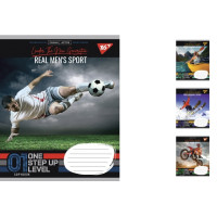 А5/18 кл. YES Real sport, зошит учнів. 25 шт. у уп. //