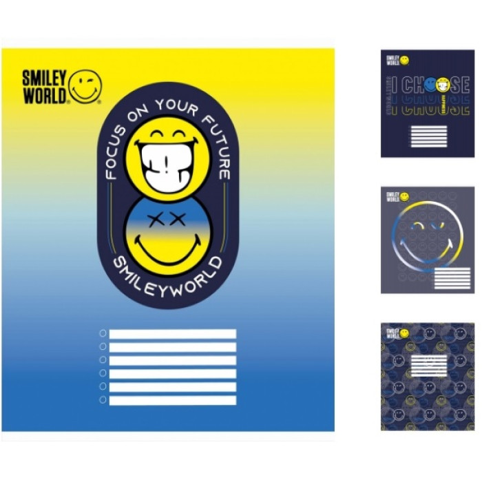 А5/24 лін. YES Smiley world, зошит учнів. 20 шт. в уп. //