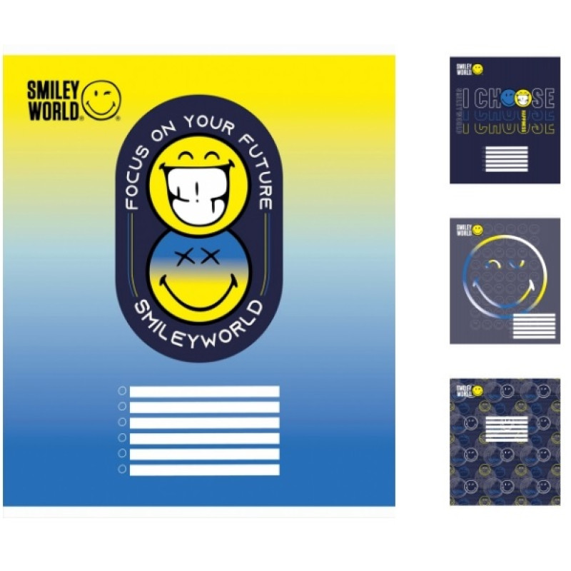А5/24 кл. YES Smiley world, зошит учнів. 20 шт. в уп. //