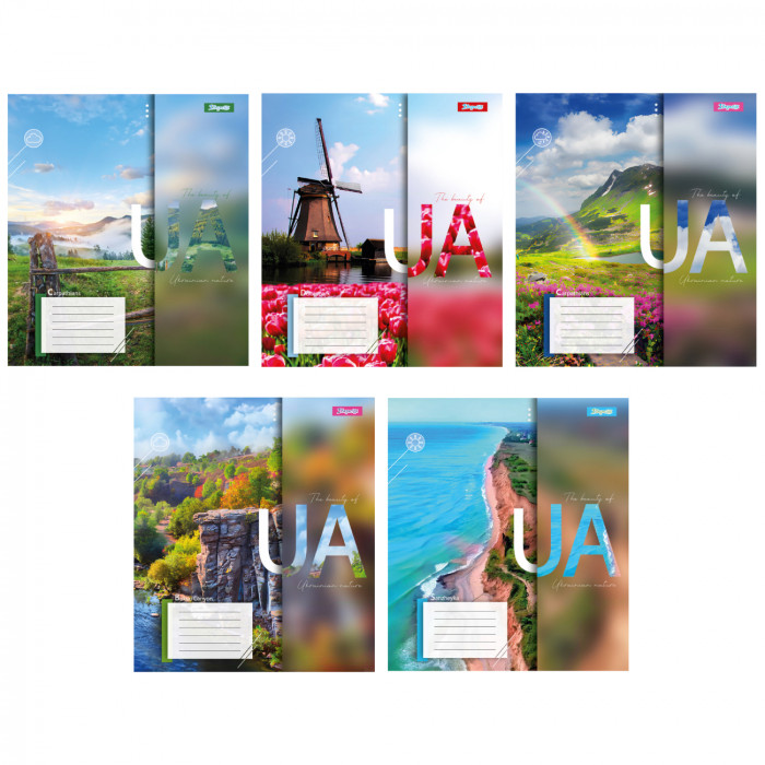 А5/24 кл. 1B The beauty of UA, зошит учнів. 20 шт в уп. //