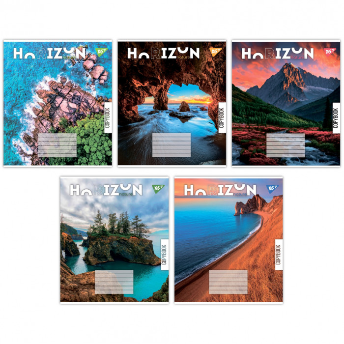 А5/24 лін. Yes Horizon nature, зошит учнів. 20 шт в уп. //
