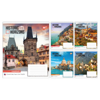 А5/36 кл. Yes Historic Horizons, зошит учнівський загальний, ціна за 15 шт. //
