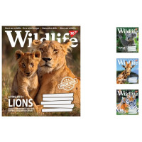 А5/48 лін. YES Wild life, зошит дя записів10шт. в уп. //