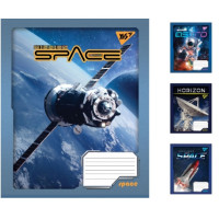 А5/48 лін. YES Space, зошит для записів 10 шт. в уп. //