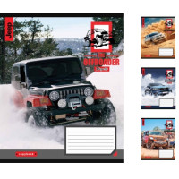 А5/96 лін. 1В The offroader, зошит для записів 5 шт. в уп. //