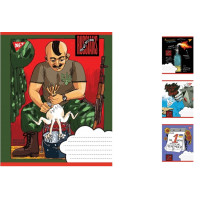 А5/96 лін. YES Not welcome, зошит дя записів 5 шт. у. уп. //