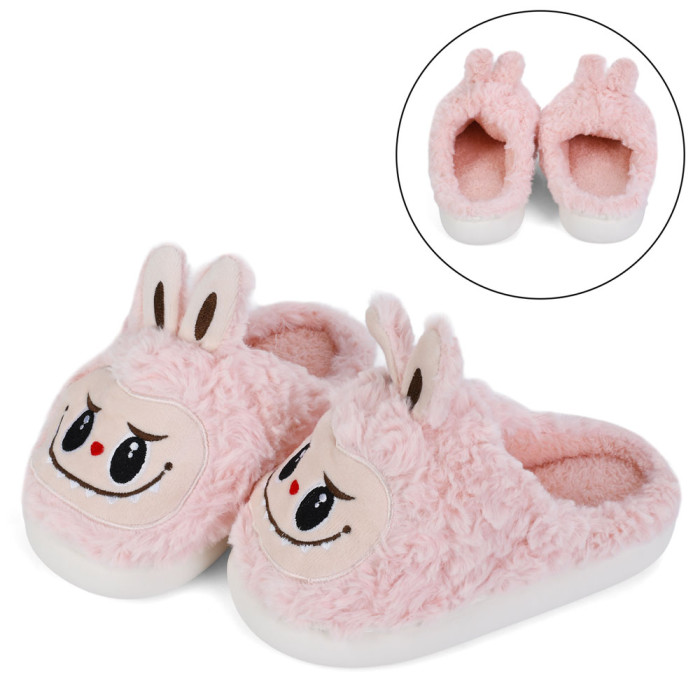 Капці LBB, монстр, 3 розміри (36-37 устілка 22см, 38-39 устілка 23,5см, 40-41 устілка 24,5см), плюш, у п/е, 34-32-7см /36/