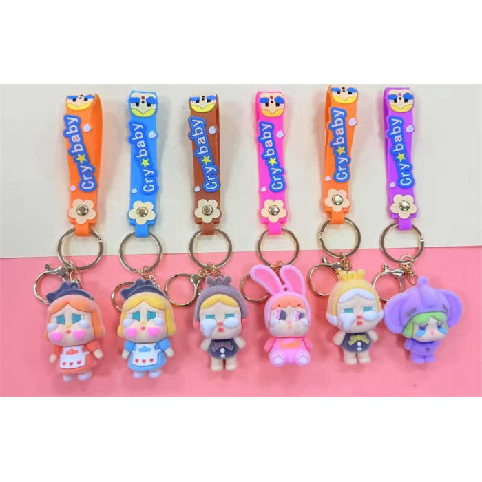 Брелок 12шт в кор., висота:6 см, герой, металева фурнітура, в п/е /50/