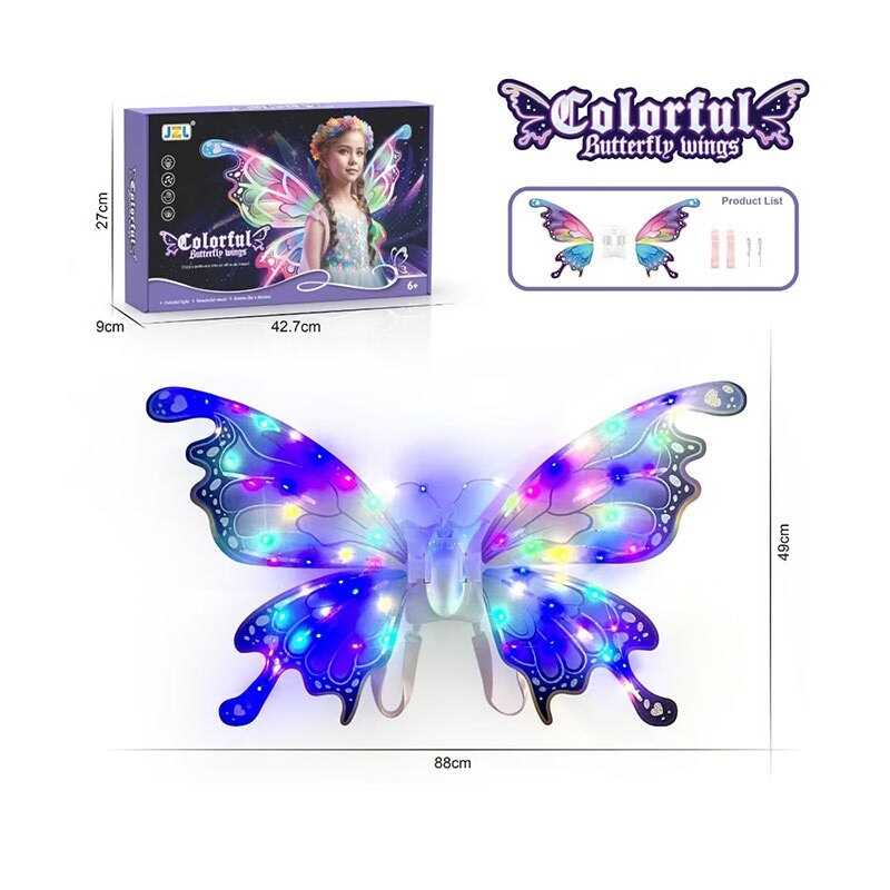 Крила музика, підсвічування, рухаються, ремінці, в кор. /12/