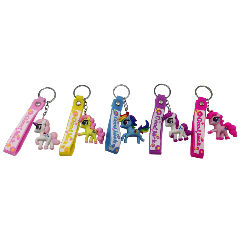 Брелок силікон. з хлястиком 