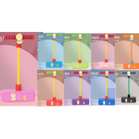 Дитячий джампінг підсвічування, пискавка, в п/е, МІКС ВИДІВ /30/