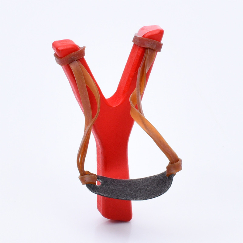 Дерев'яна іграшка рогатка, 15см, 4 кольори, 12-18-2см /50/