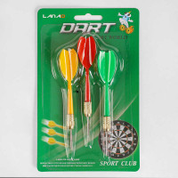 Дротики для дартса 3 шт на листе /400/