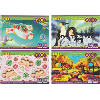 Альбом для малювання, А4, 30 аркушів, 120 г/м2, на пружині, KIDS Line /144/