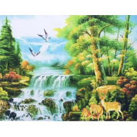 Алмазная мозаика по номерам 30*40 