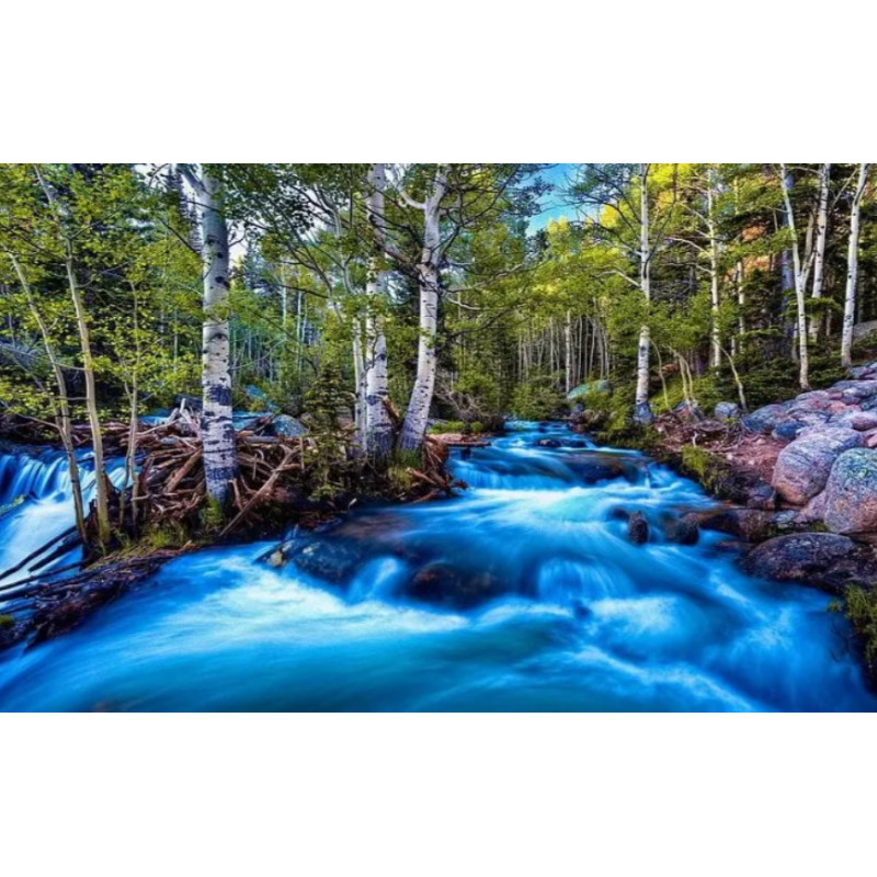 Алмазная мозаика по номерам 30*40 