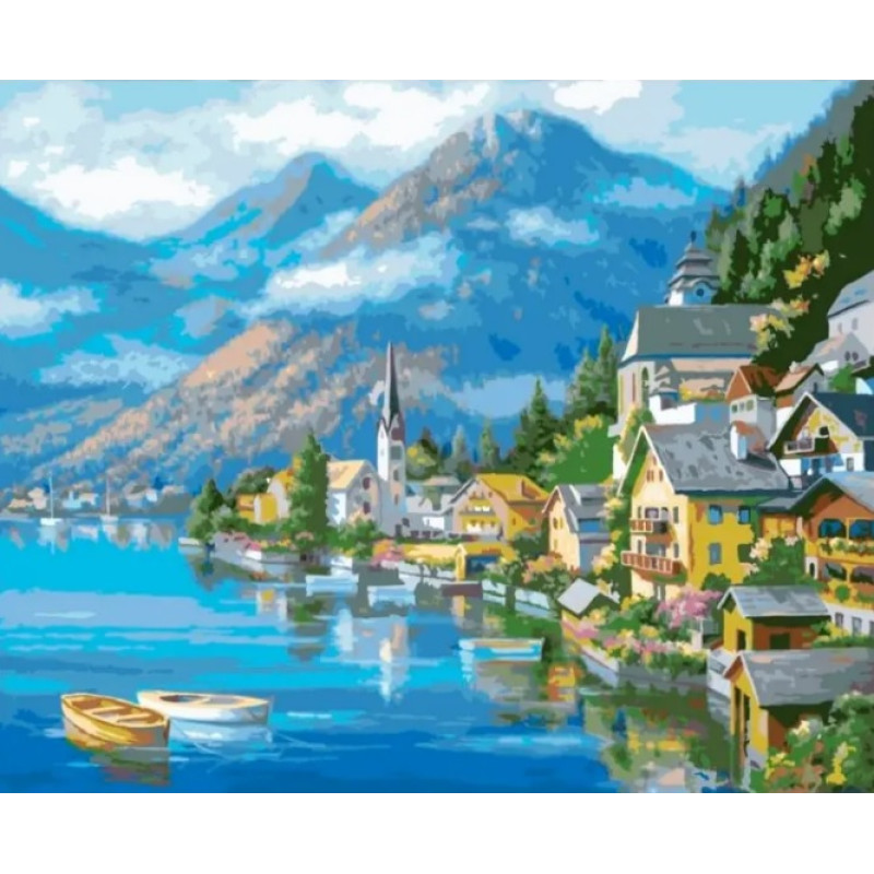 Алмазная мозаика по номерам 30*40 