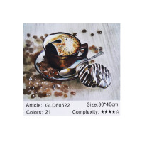 Алмазная мозаика по номерам 30*40 