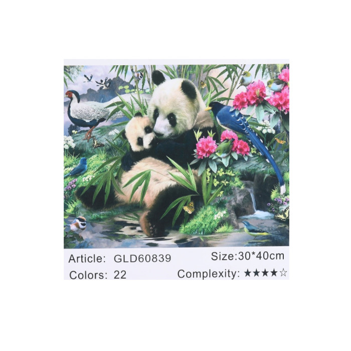 Алмазная мозаика по номерам 30*40 