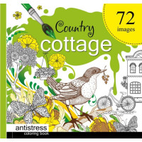 Розфарбовка доросла,100г,7БЦ,200х200 мм,36 аркушів,Матова ламінація 1749