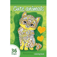 Розфарбовка доросла,100г,7БЦ,124х200 мм,36арк.,Матова ламінація 1757