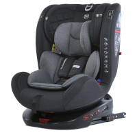 Автокрісло дитяче ME 1114 EVEREST Light Gray (1шт) 0,1,2,3(до36кг),5-ти точ.рем.безпеки, isofix, 360град, світло-сірий