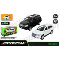 Машина мет. АВТОПРОМ 1:43 LEXUS LX570, 2 кольор., відк.двері, кор. 14,5*6,5*7см /96-2/