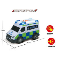 Машина АВТОПРОМ батар. світ., звук, кор.18*10,5*8,5см /48/