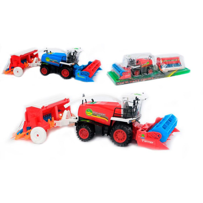 Комбайн инерц. 2 вида блистер /36/