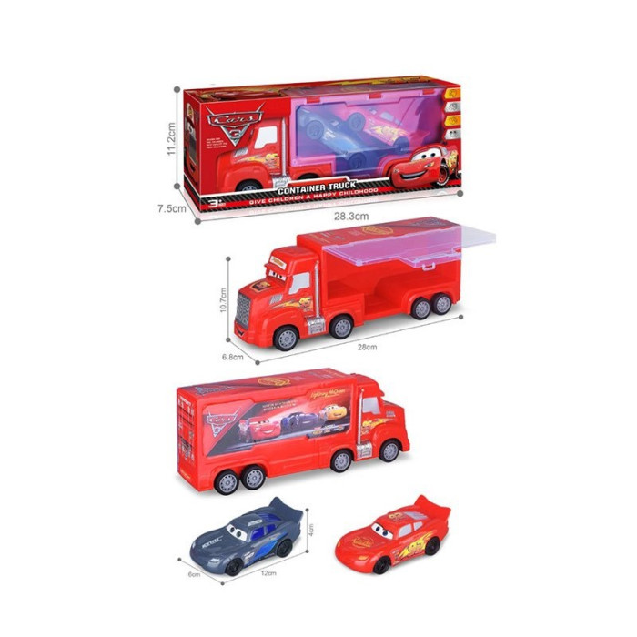 Трейлер інерц 2 машинки,у кор. 28,5*11,2*7,5см /96-2/